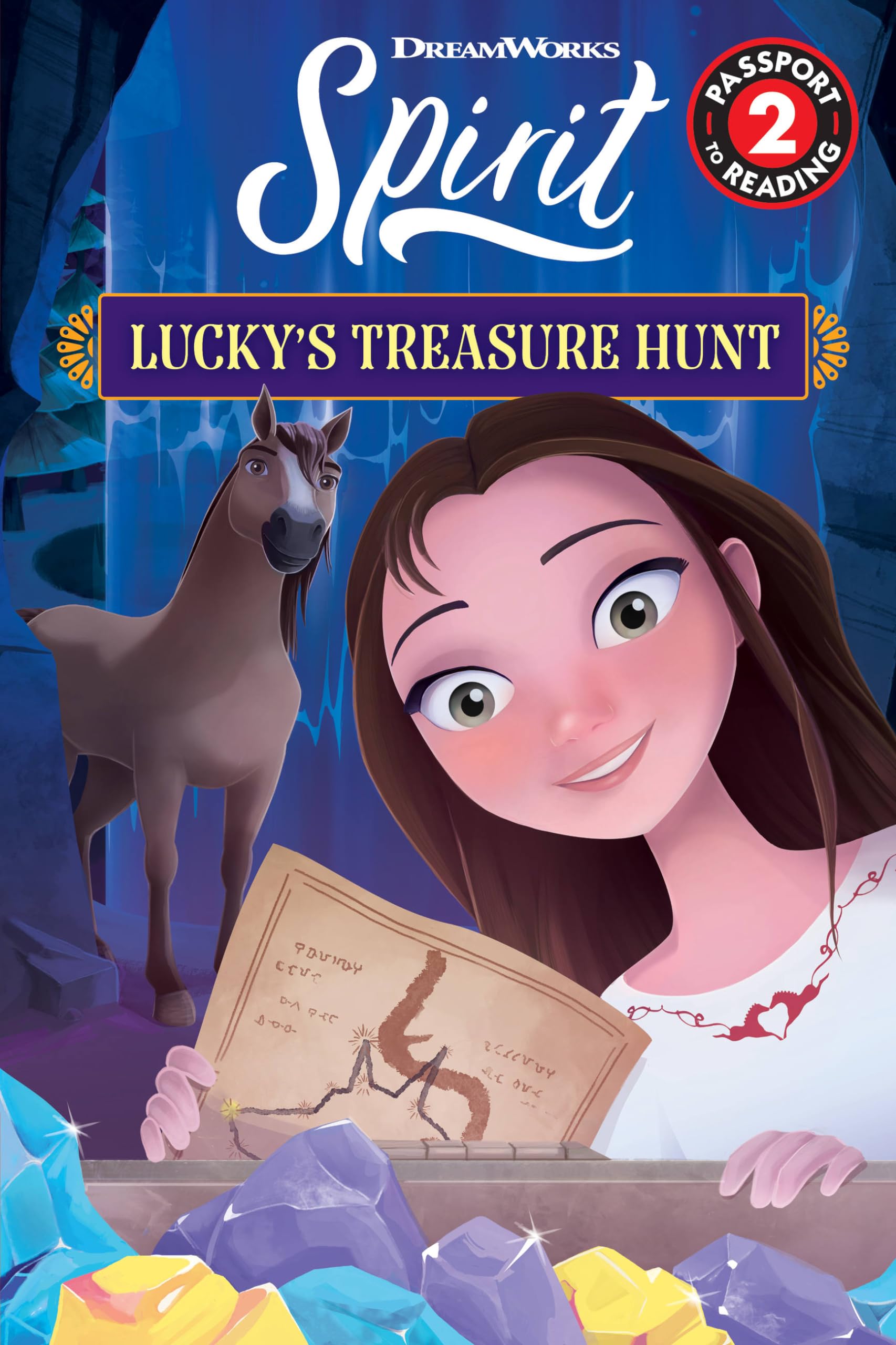 Spirit: Lucky'S Treasure Hunt (Passport To Reading Level 2)