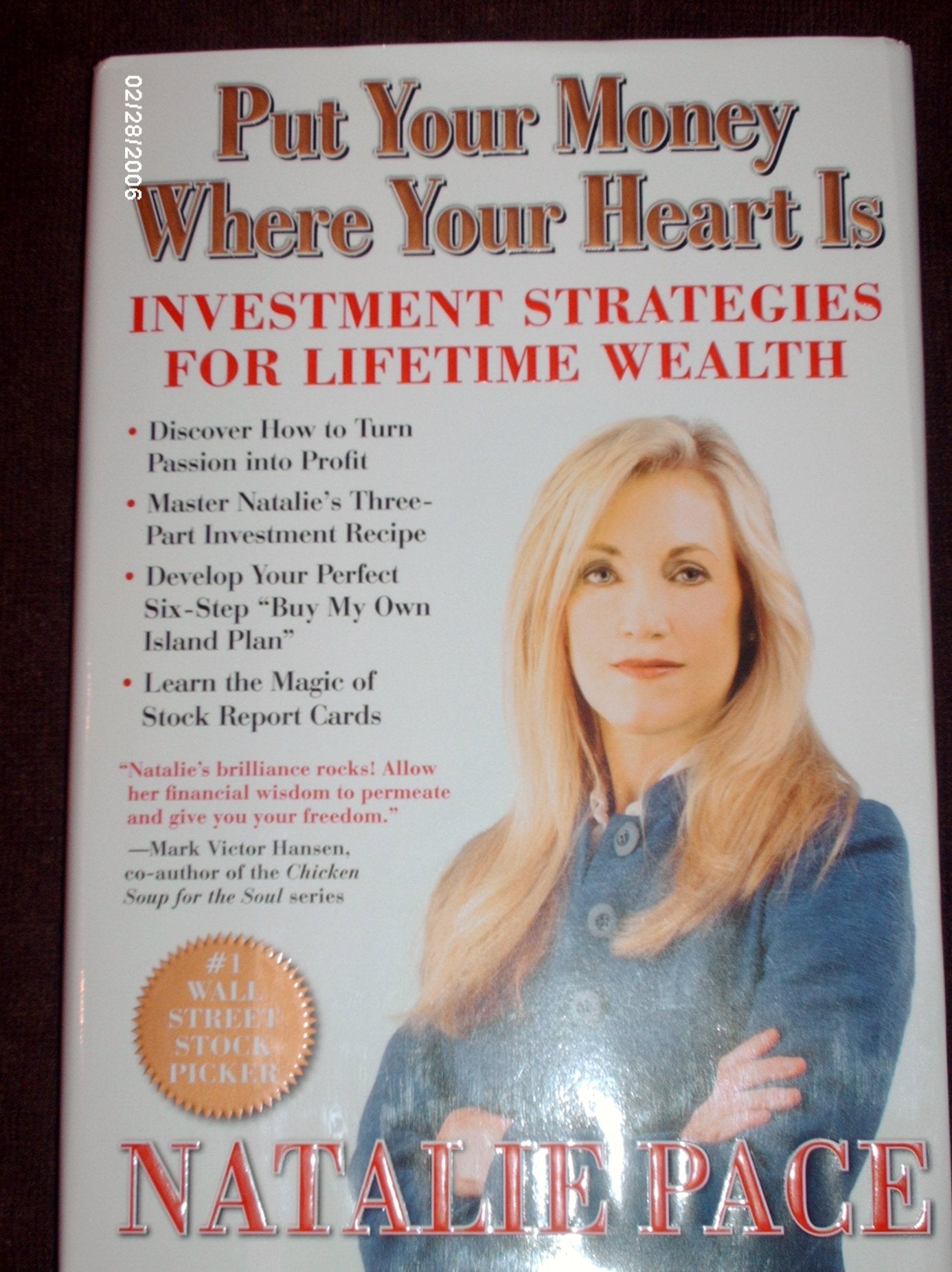 Put Your Money Where Your Heart Is: Investment Strategies for Lifetime Wealth from a #1 Wall Street Stock Picker,Used