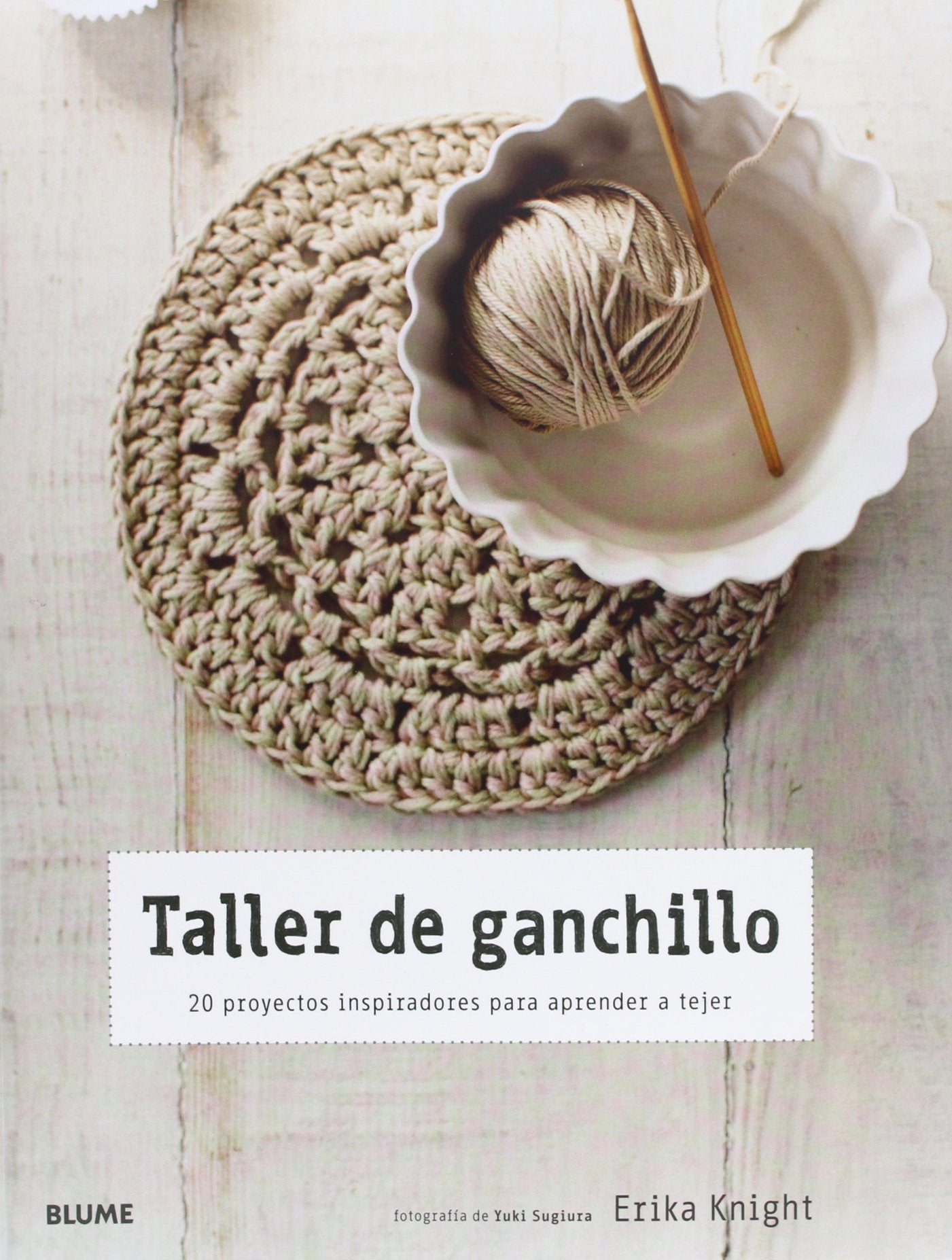 Taller de ganchillo: 20 proyectos inspiradores para aprender a tejer (Spanish Edition),Used