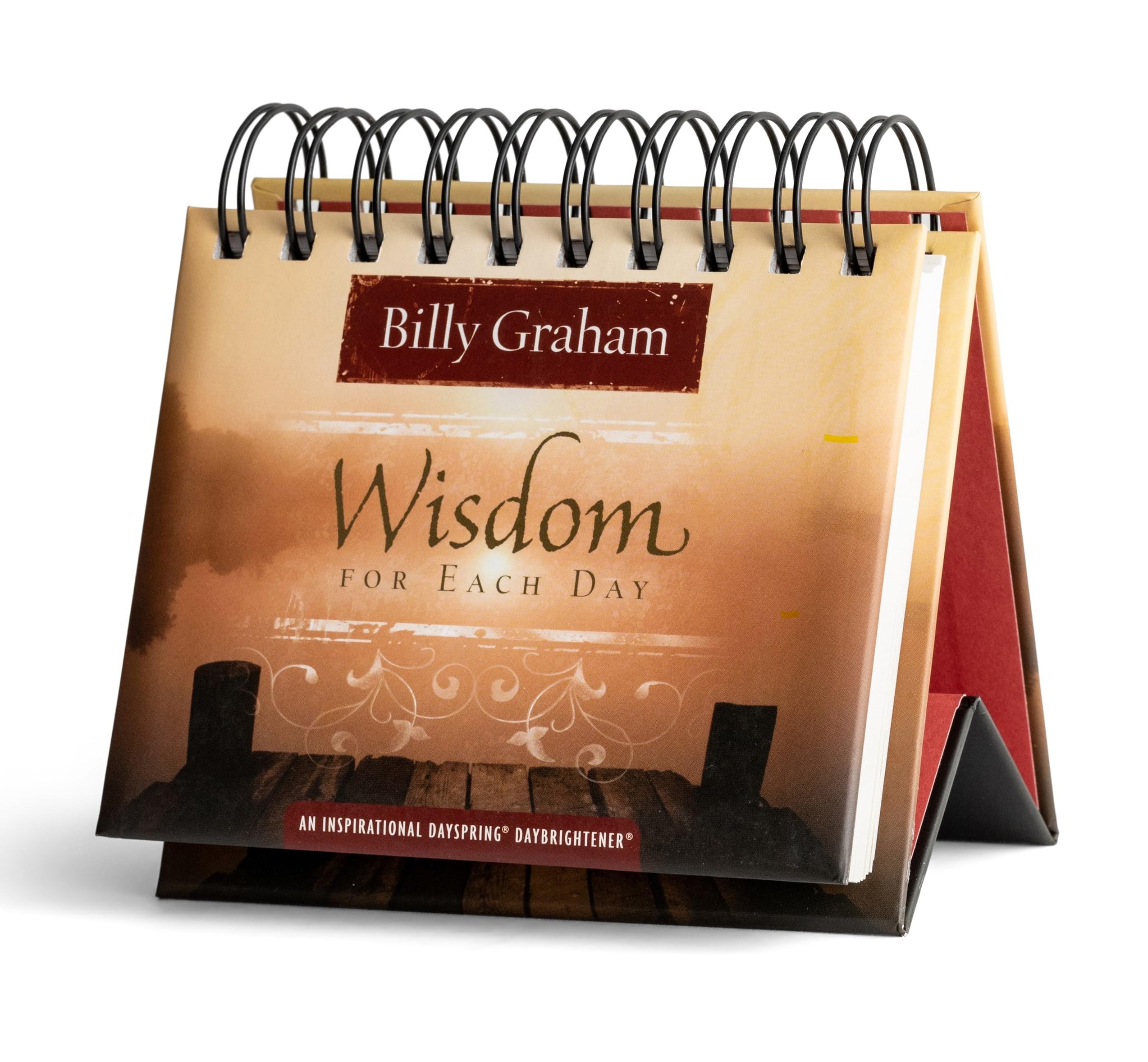 Billy Graham  Wisdom for Each Day  An Inspirational DaySpring DayBrightener  Perpetual Calendar,Used