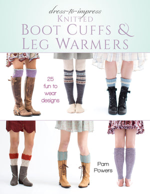 Dresstoimpress Knitted Boot Cuffs & Leg Warmers: 25 Fun To Wear Designs,Used