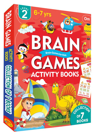 Activity Book : Brain Games Activity Book Level 2 (Set Of 7 Books)