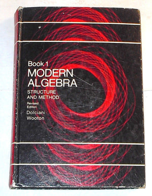 Modern Algebra Structure and Method Book 1,Used