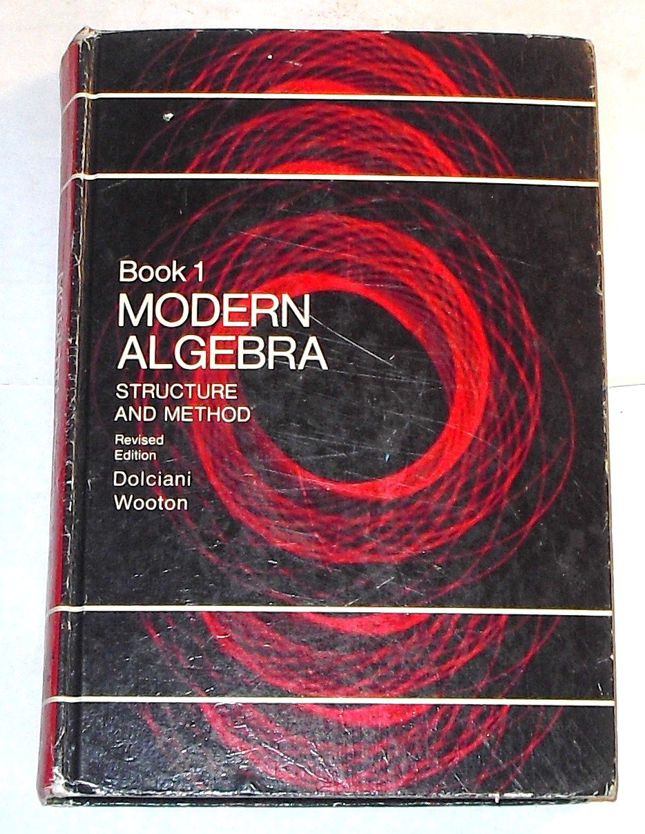 Modern Algebra Structure and Method Book 1,Used