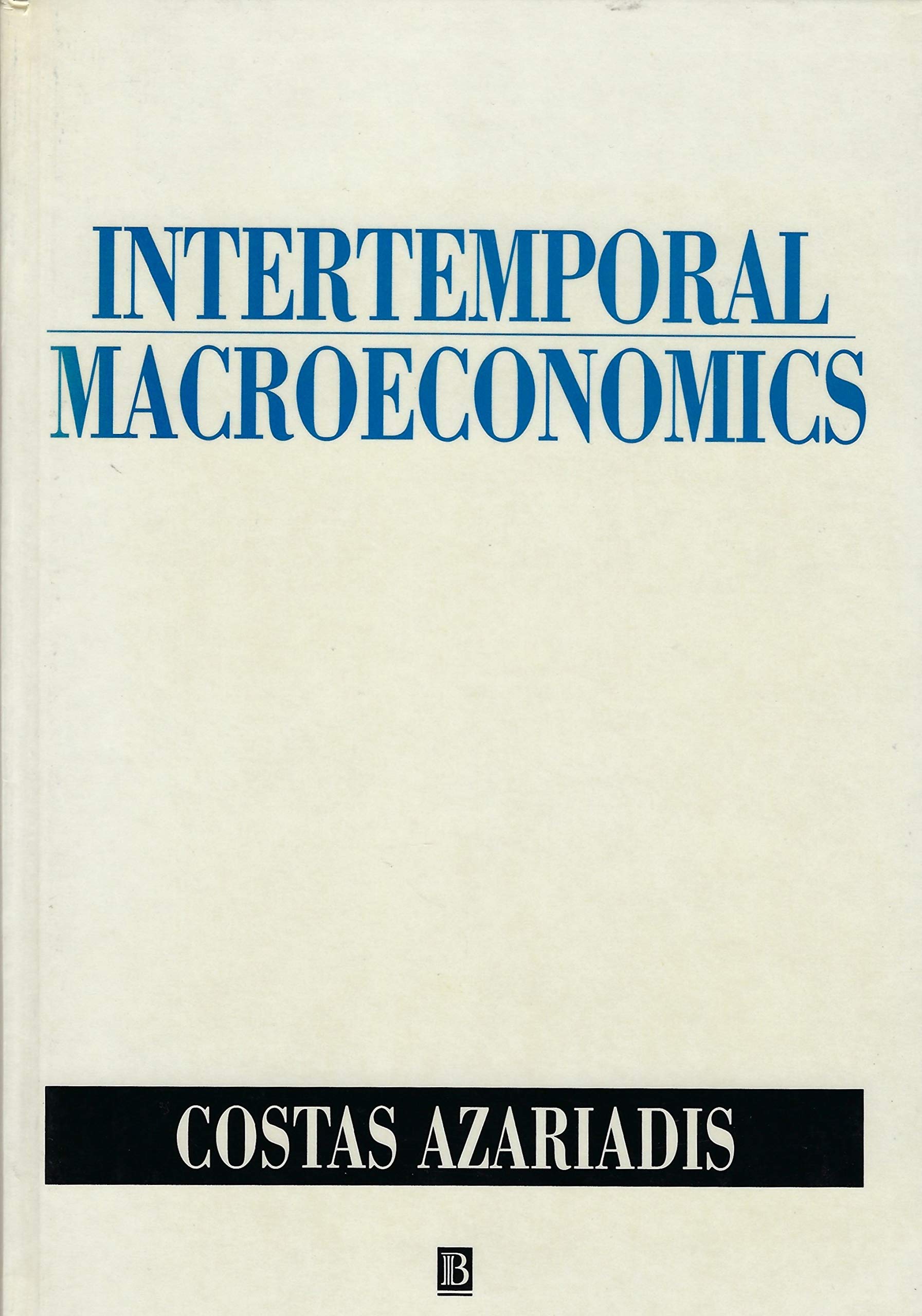 Intertemporal Macroeconomics,Used