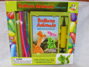 Balloon Animals Book & Kit,New