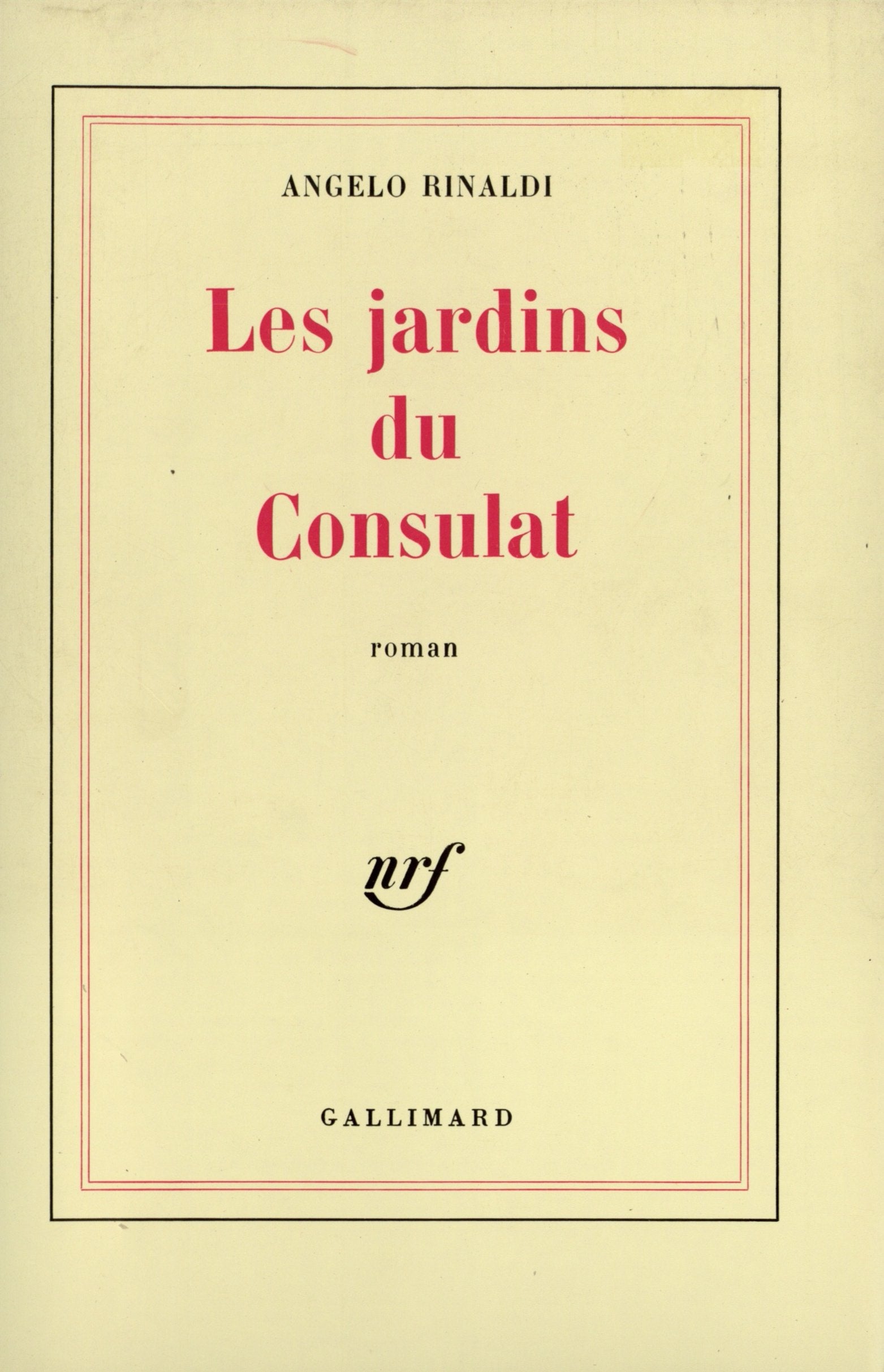 Les Jardins du Consulat,Used