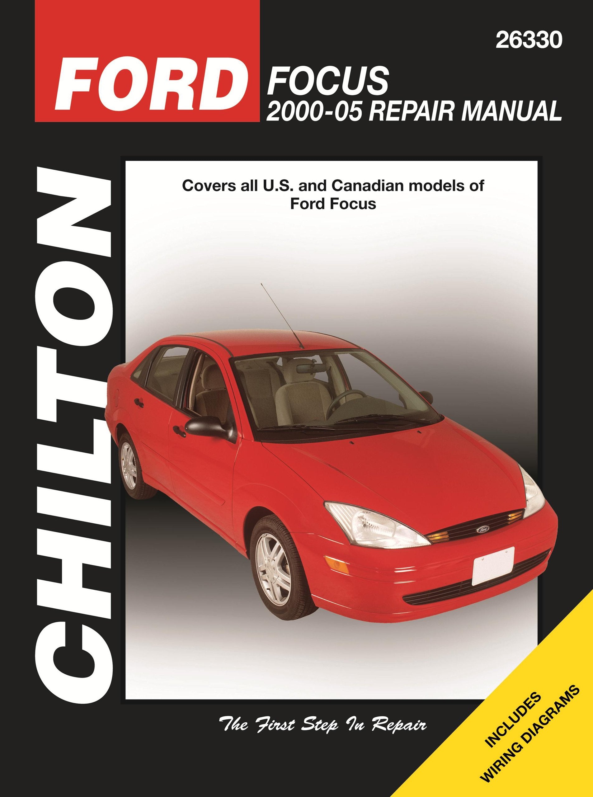 Chilton's Ford Focus 200005 Repair Manual: Covers All Ford Focus Models (Chilton's Total Car Care Repair Manual),New