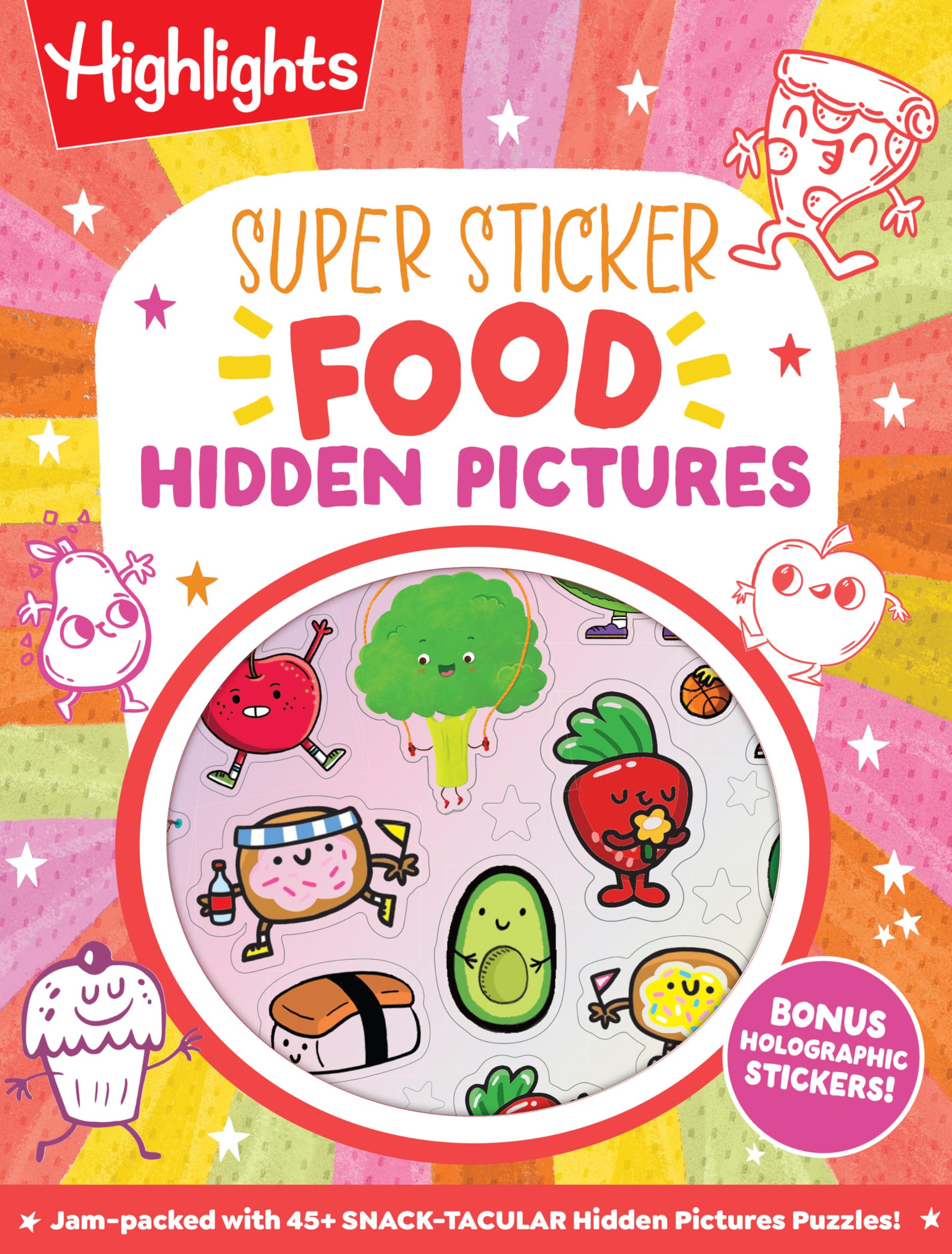 Super Sticker Food Hidden Pictures (Hidden Pictures Sticker Books)