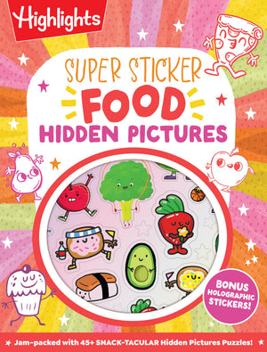 Super Sticker Food Hidden Pictures (Hidden Pictures Sticker Books)