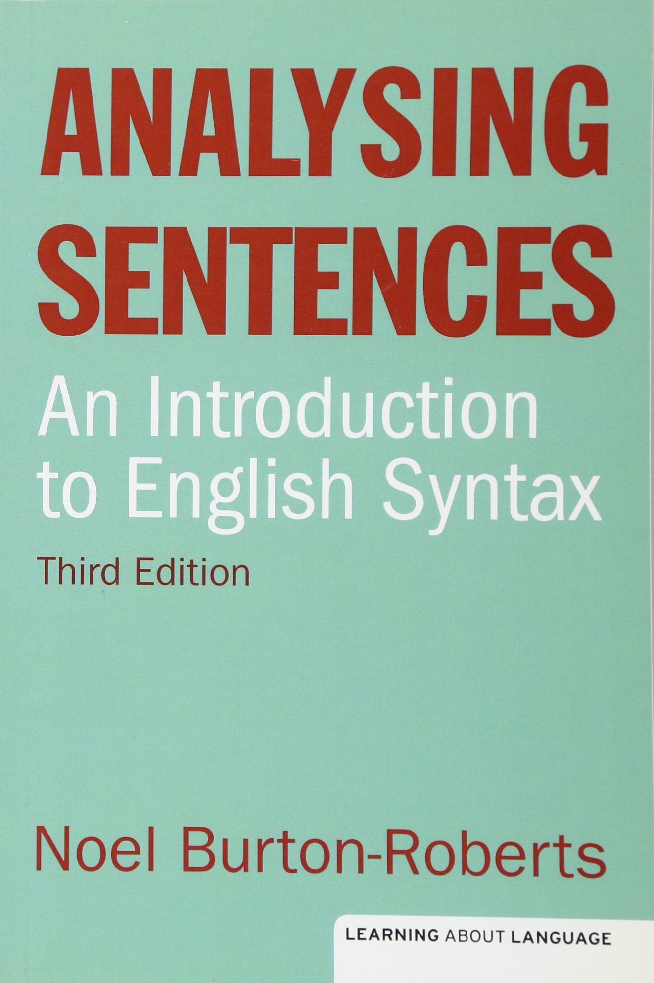 Analysing Sentences,Used