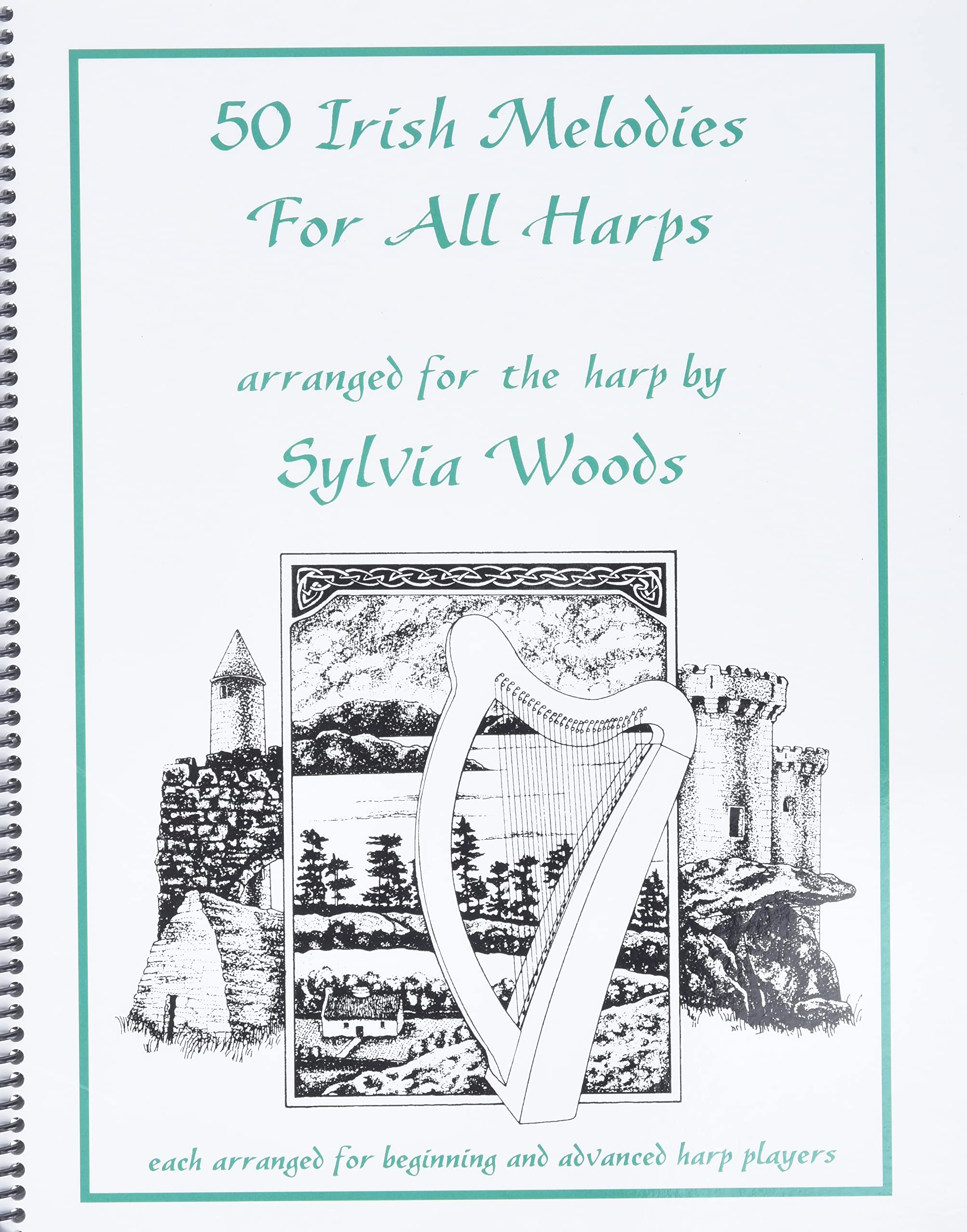 50 Irish Melodies for All Harps,Used