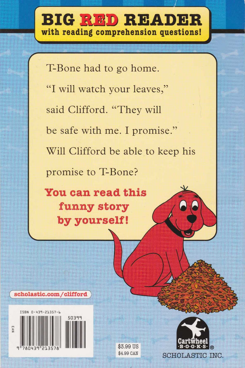 The Big Leaf Pile (Clifford the Big Red Dog) (Big Red Reader Series),Used