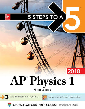 5 Steps To A 5 Ap Physics 1: Algebrabased, 2018 Edition,Used