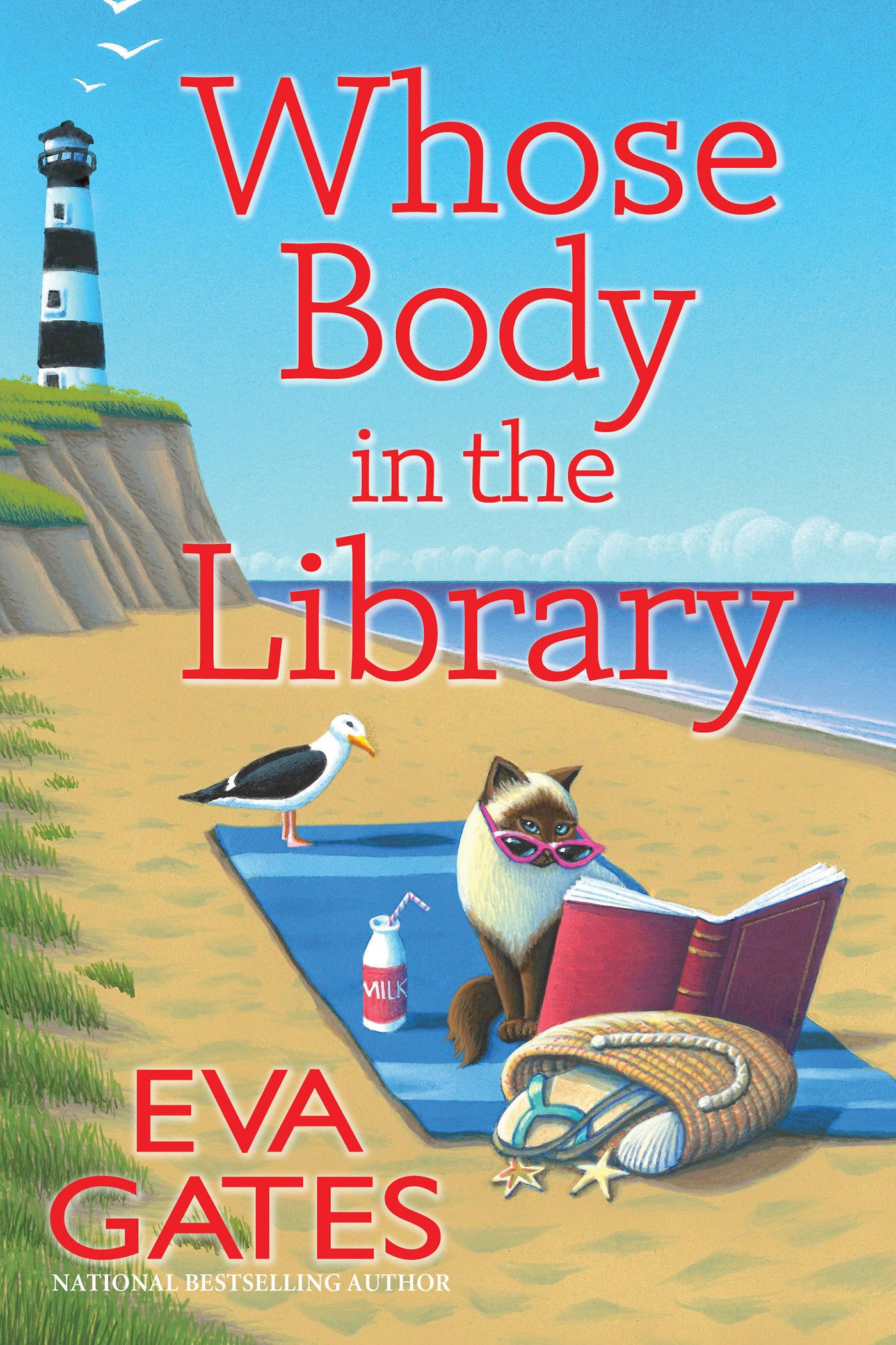 Whose Body In The Library: A Lighthouse Library Mystery