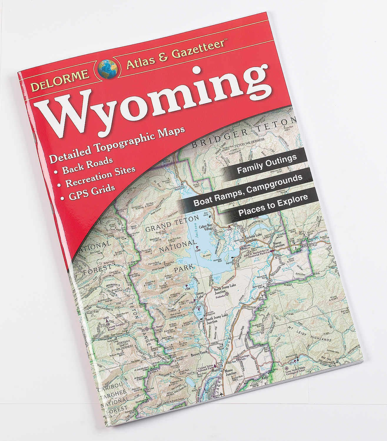 Wyoming Atlas & Gazetteer,Used