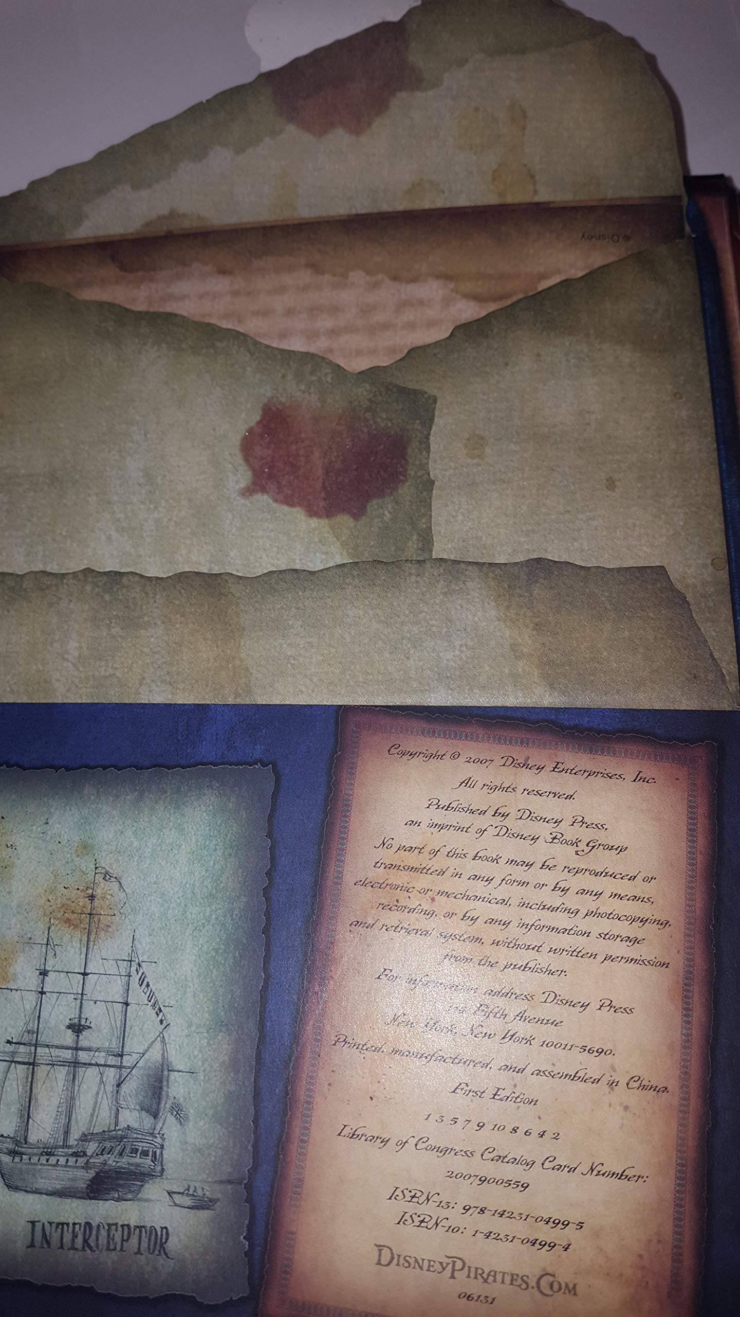 Disney Pirates Of The Caribbean(The Secret Files Of The East India Trading Company