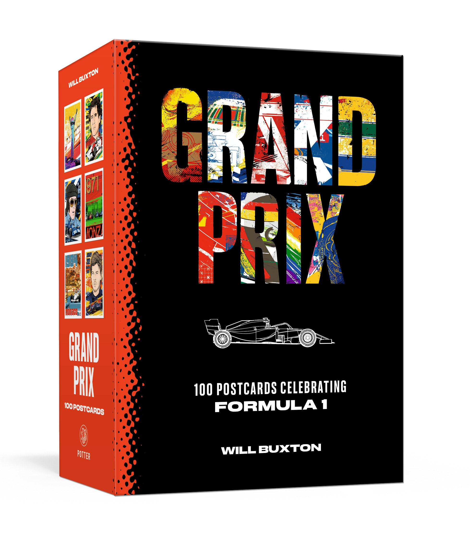 Grand Prix Postcards: 100 Postcards Celebrating Formula 1