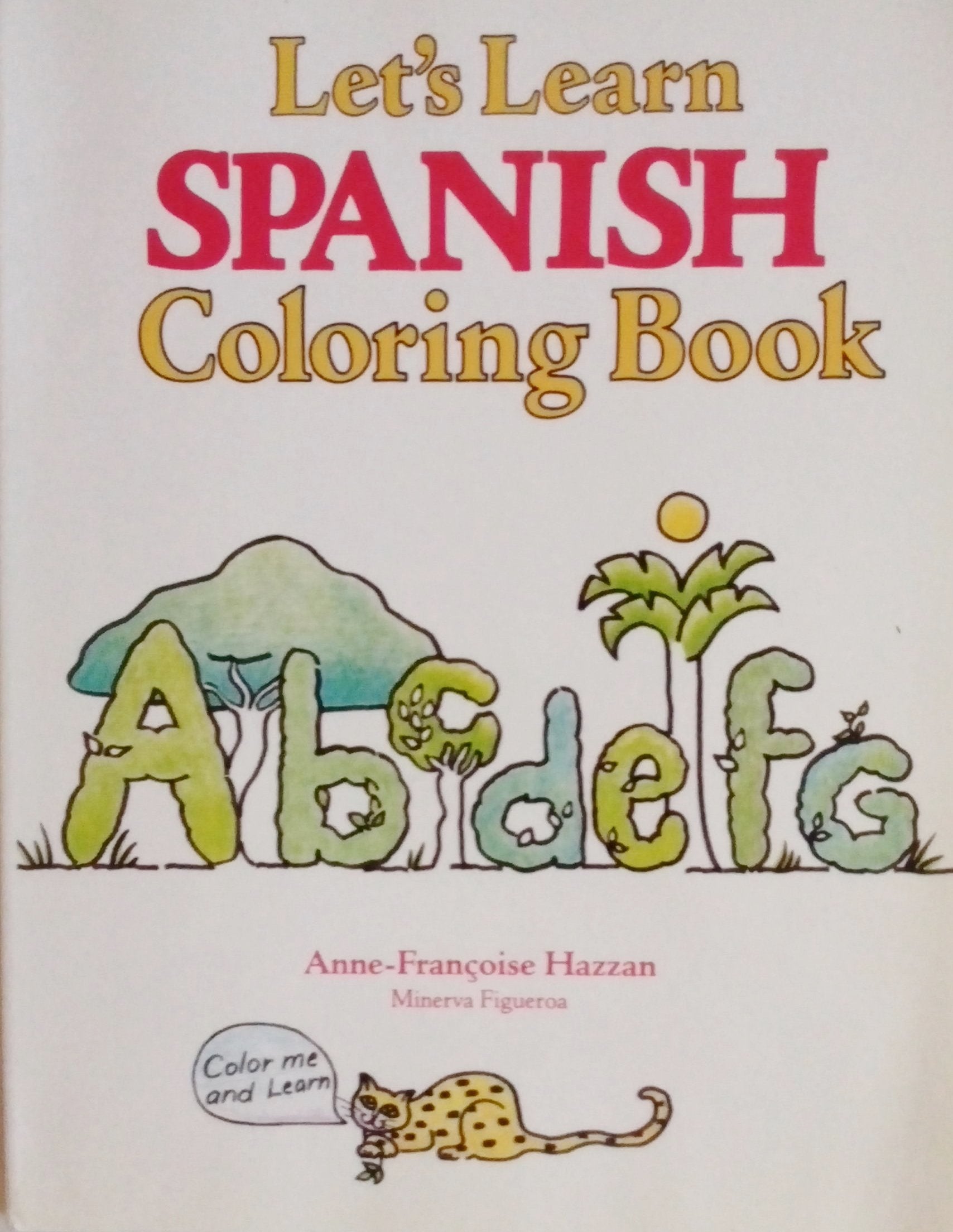 Let'S Learn Spanish Coloring Book (Let'S Learn Coloring Books) (Spanish Edition),Used