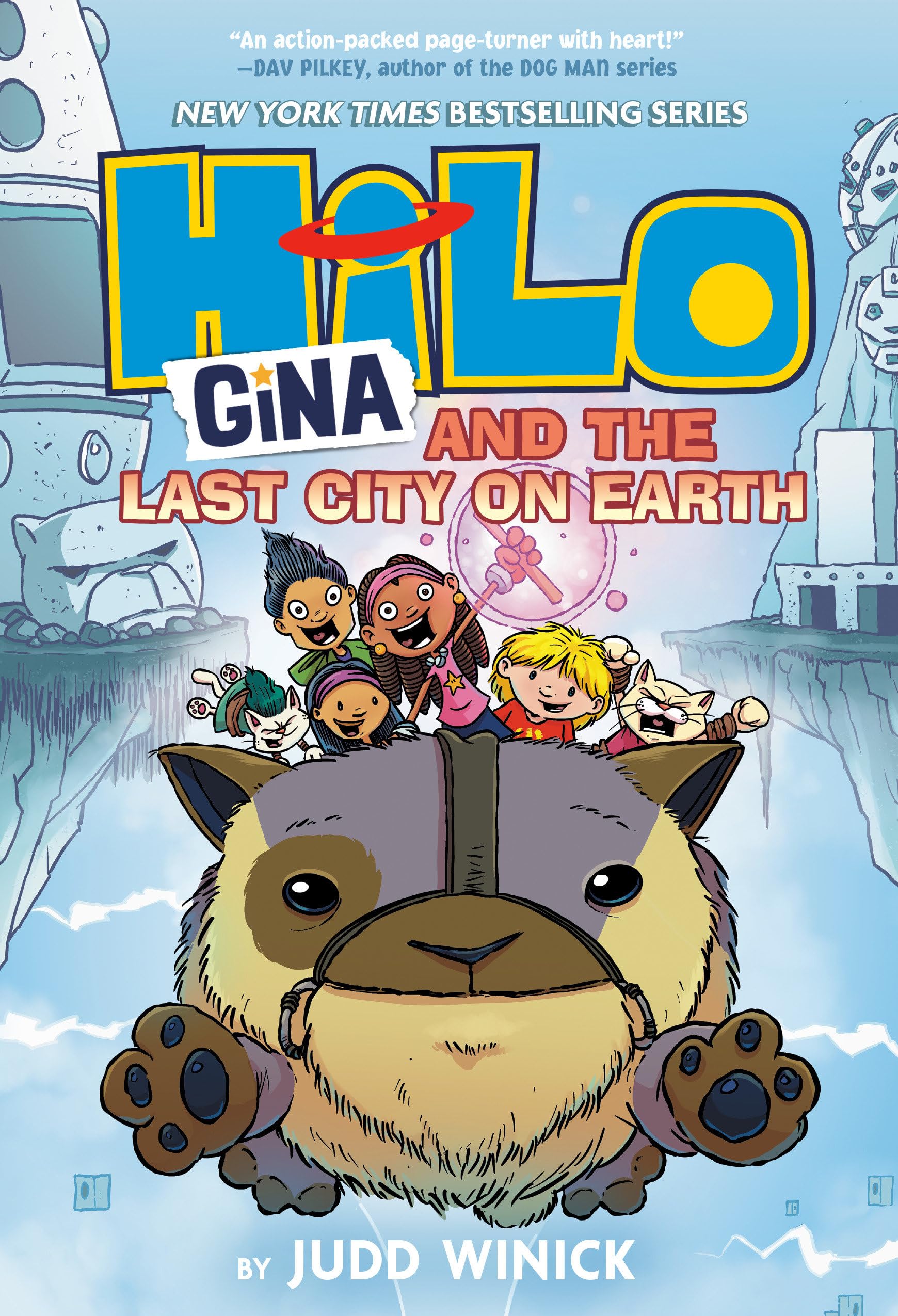 Hilo Book 9: Gina and the Last City on Earth: (A Graphic Novel),Used