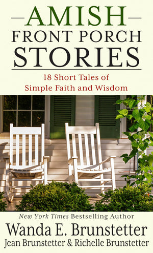 Amish Front Porch Stories: 18 Short Tales of Simple Faith and Wisdom (Thorndike Press Large Print Christian Fiction),Used