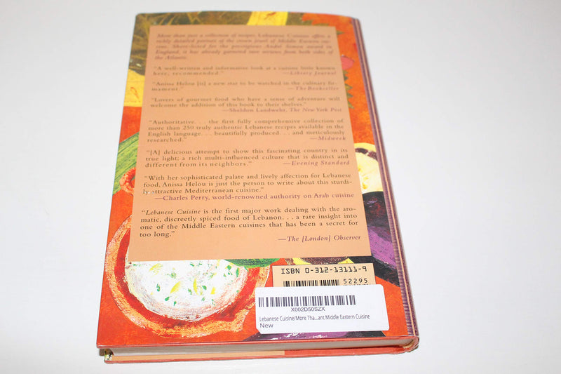 Lebanese Cuisine/More Than 250 Authentic Recipes From The Most Elegant Middle Eastern Cuisine,New