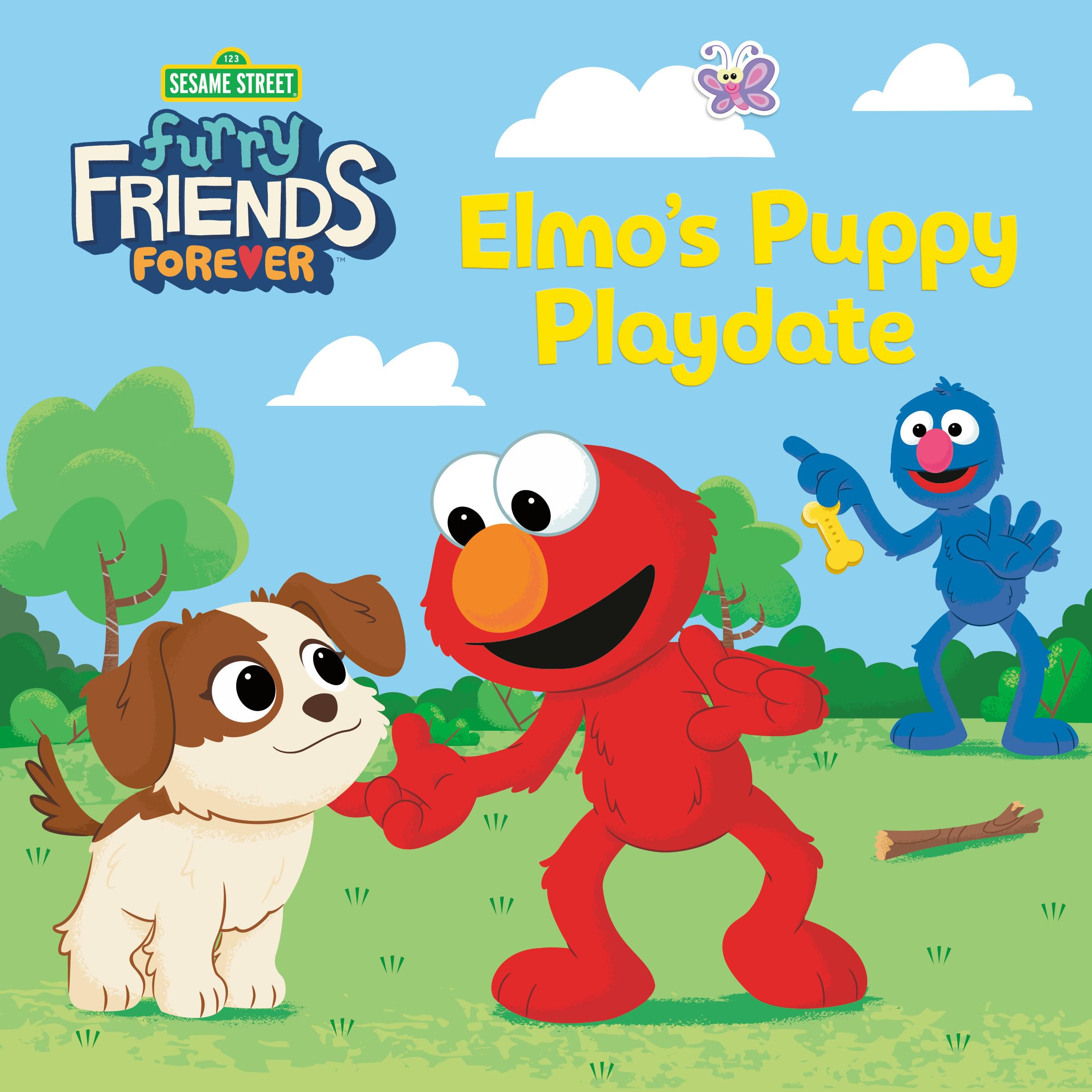 Furry Friends Forever: Elmo'S Puppy Playdate (Sesame Street) (Pictureback(R)),Used