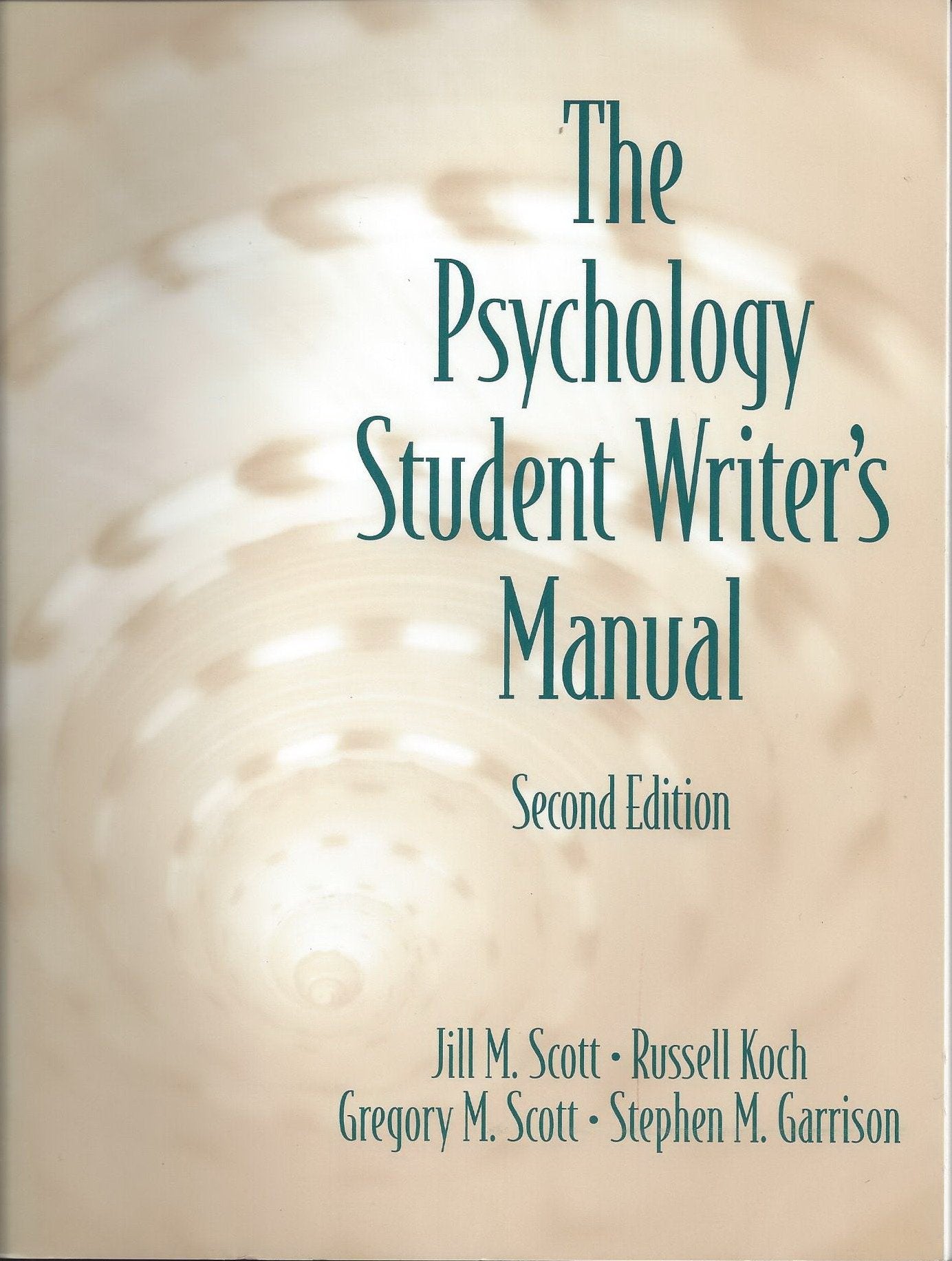 The Psychology Student Writer's Manual (2nd Edition),New