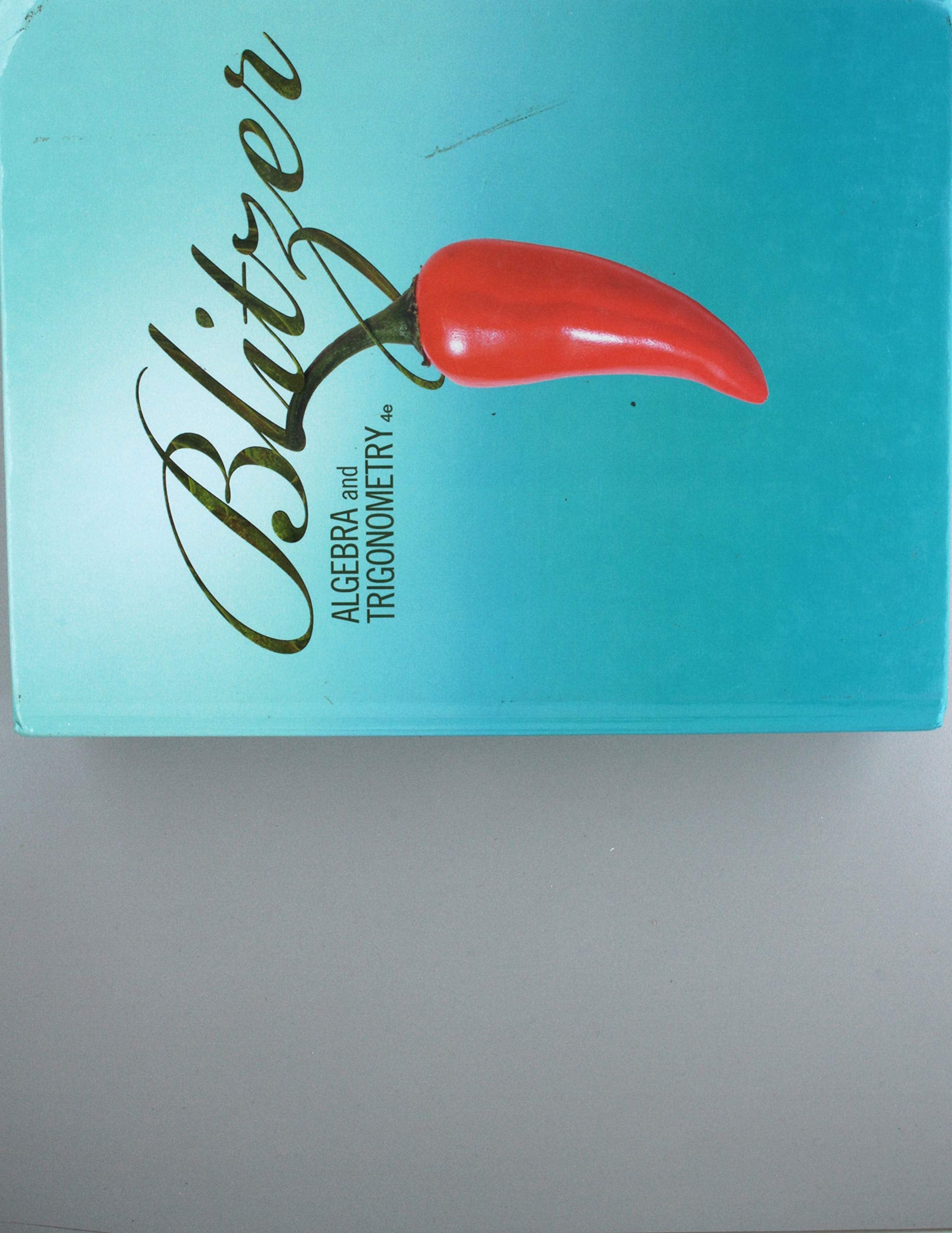 BLITZER ALGEBRA and TRIGONOMETRY by BLITZER (2010) Hardcover,Used