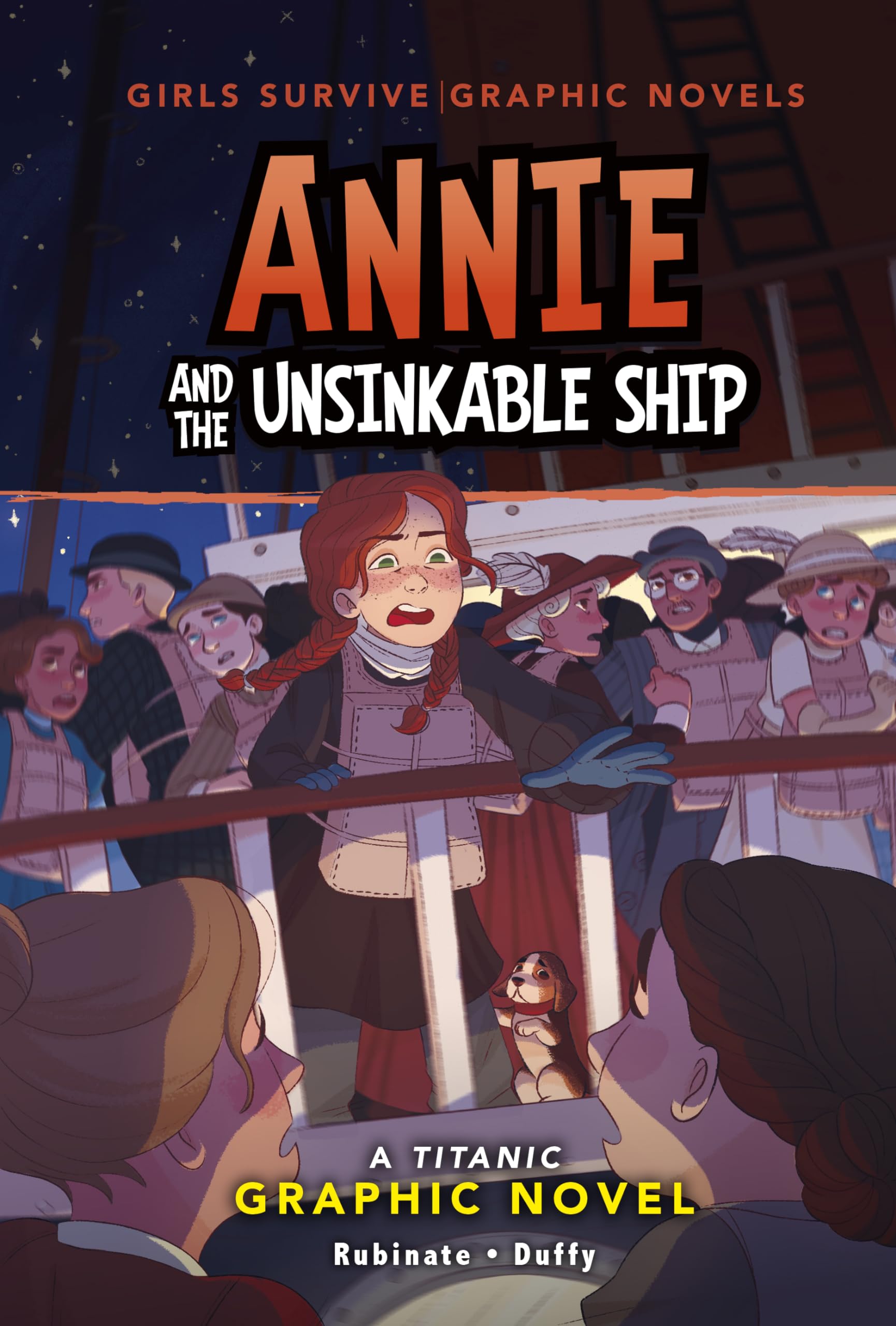 Annie and the Unsinkable Ship: A Titanic Graphic Novel (Girls Survive Graphic Novels),New