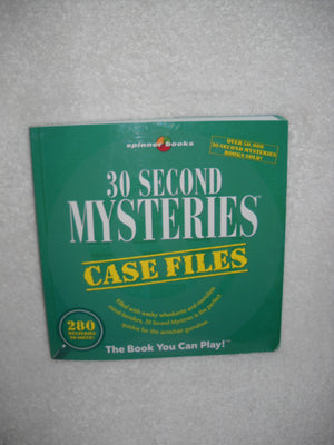 30 Second Mysteries: Case Files: Filled with wacky whodunits and merciless mindbenders, 30Second Mysteries is the perfect quic,Used