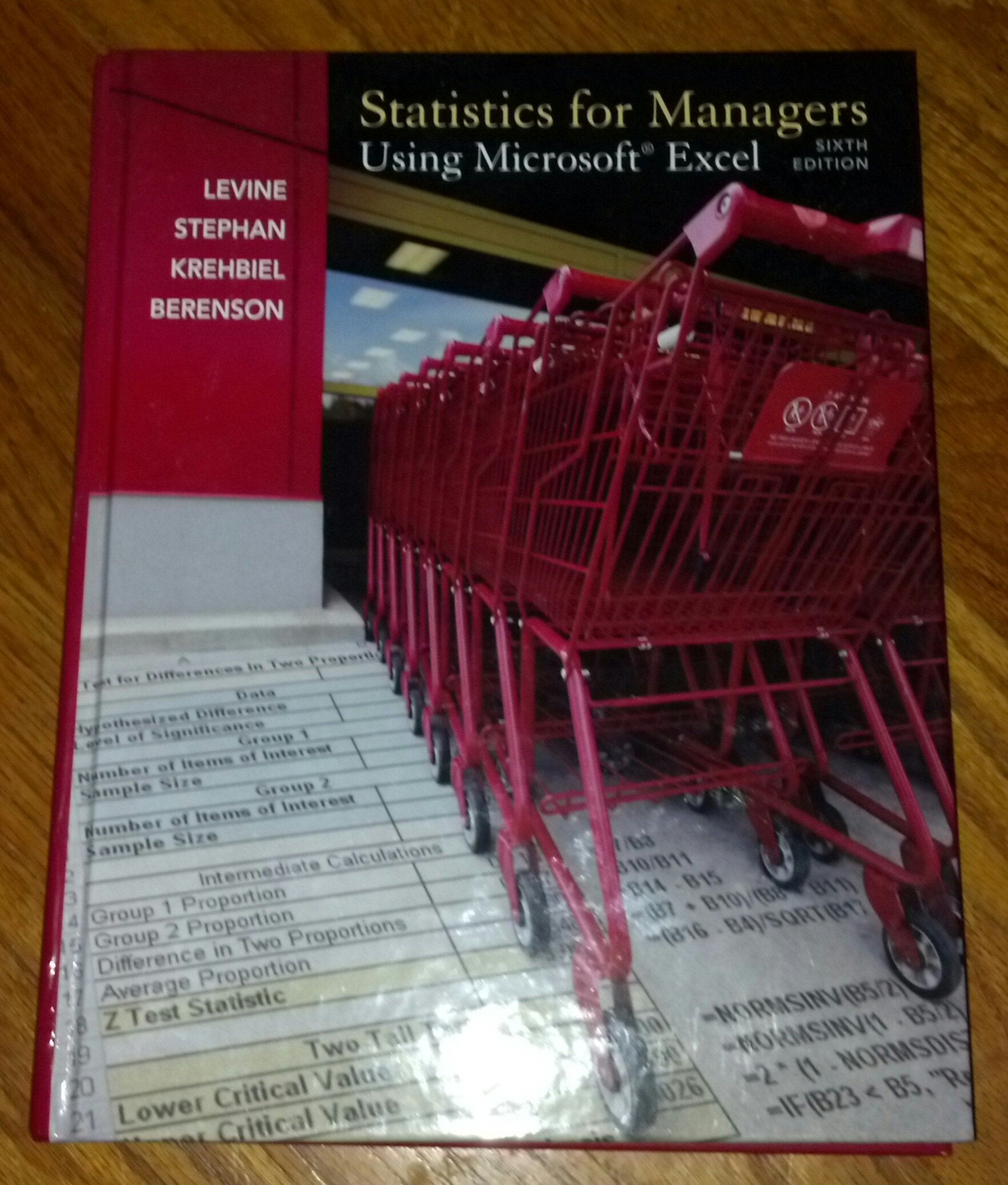 Statistics for Managers: Using Microsoft Excel,Used