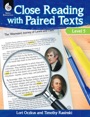Close Reading with Paired Texts Level 5,Used