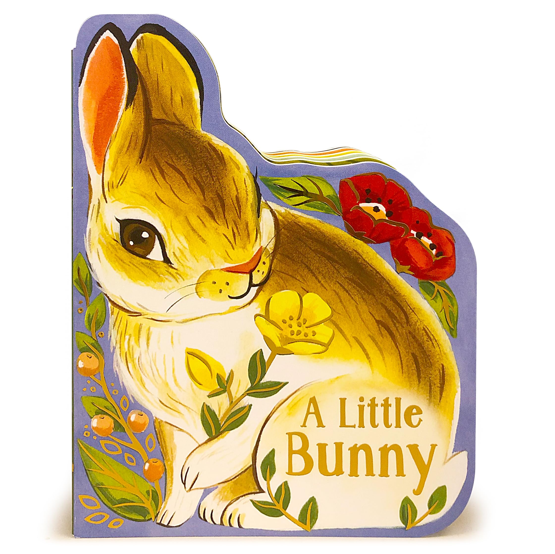A Little Bunny  Children'S Animal Shaped Board Book,
