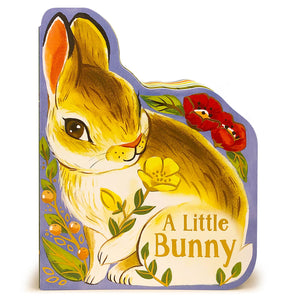 A Little Bunny  Children'S Animal Shaped Board Book,