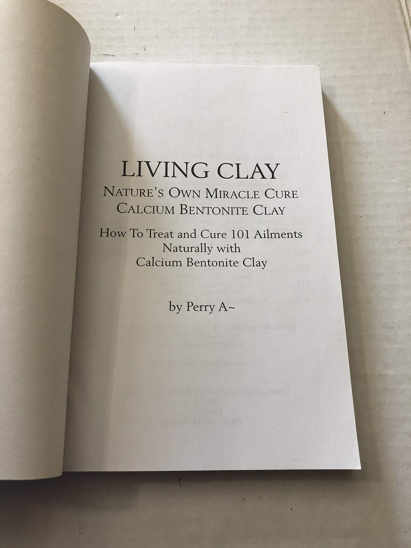 Living Clay Nature's Own Miracle Cure,Used