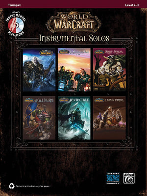 World of Warcraft Instrumental Solos: Trumpet, Book & CD (Pop Instrumental Solos Series),Used