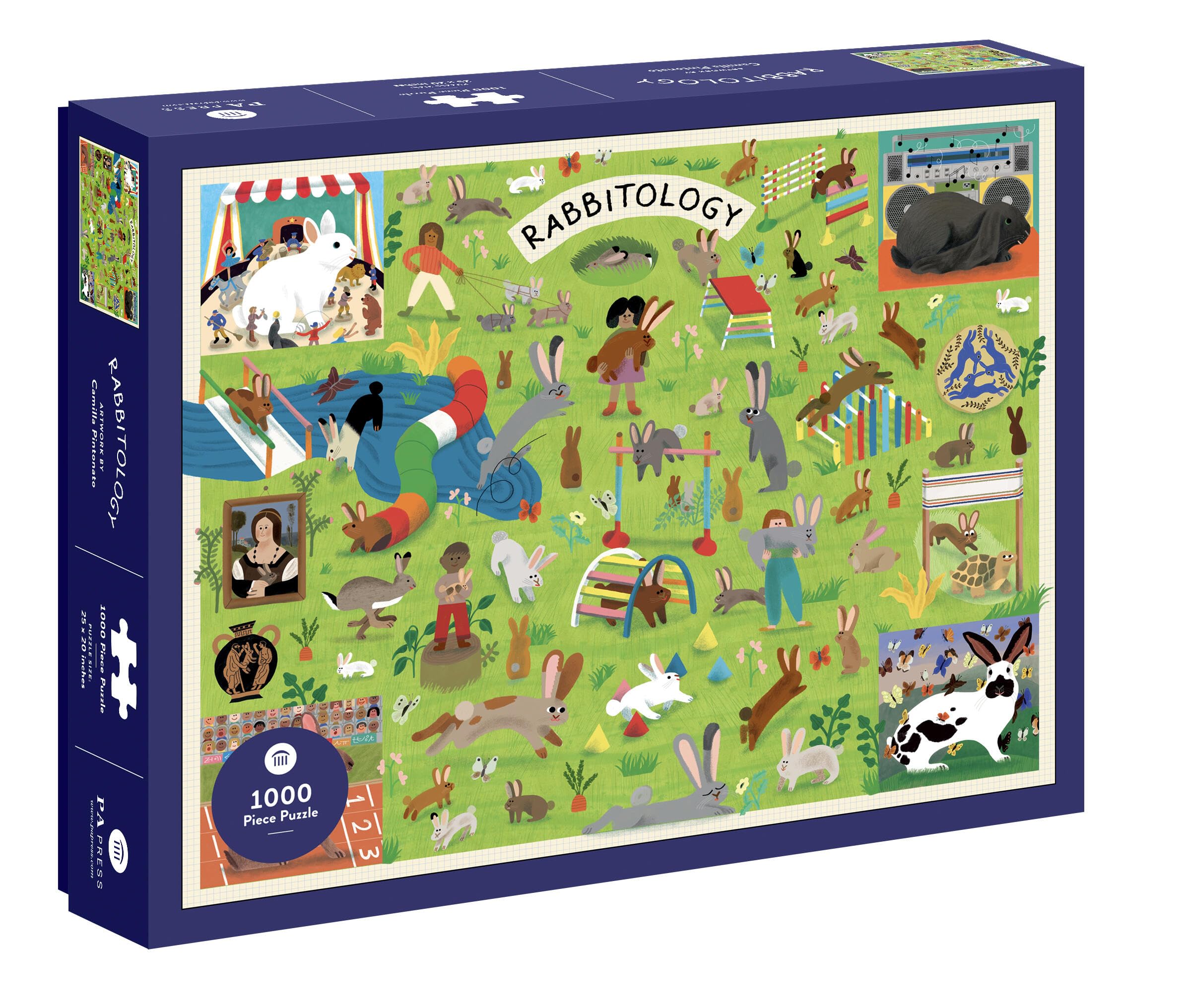 Rabbitology 1000Pc Puzzle