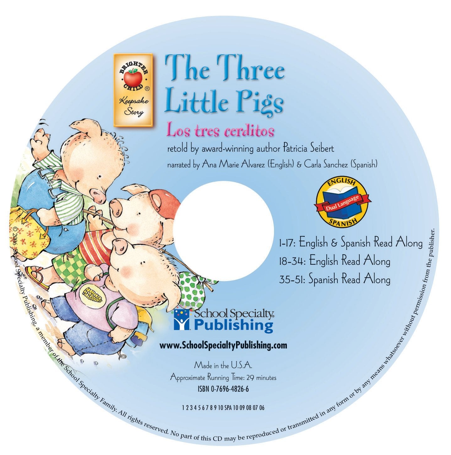 Three Little Pigs (Keepsake Stories),Used