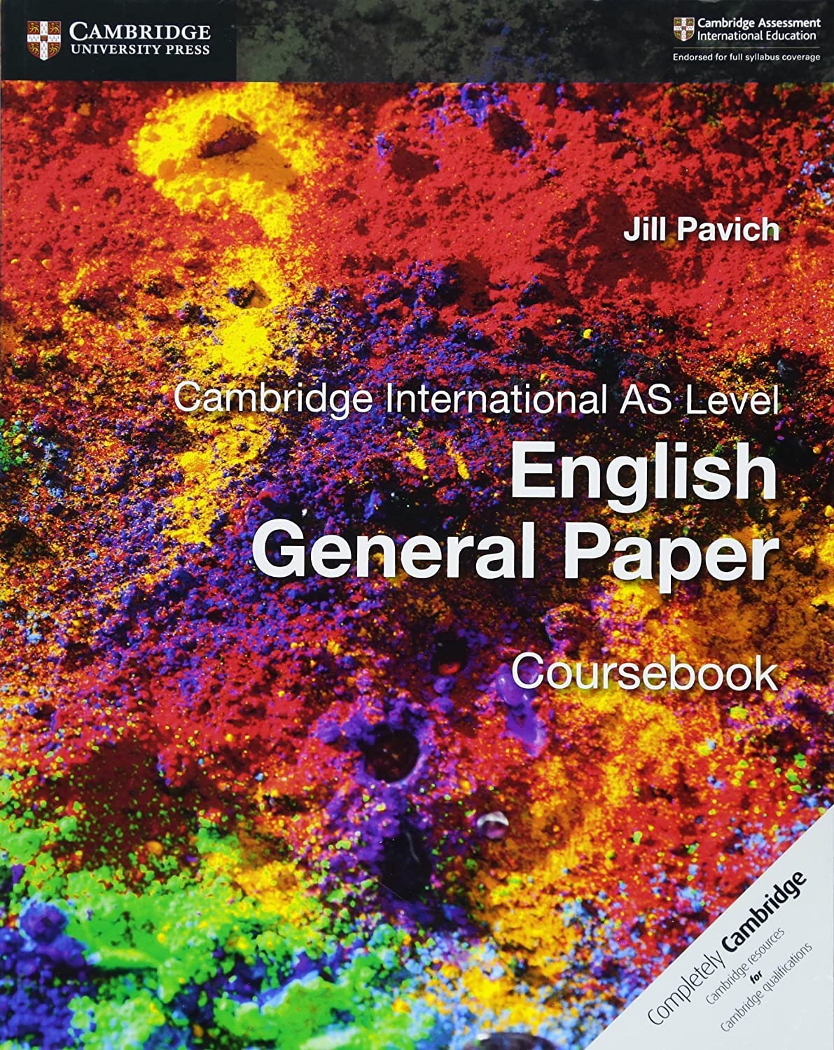 Cambridge International AS Level English General Paper Coursebook (Cambridge International Examinations),Used