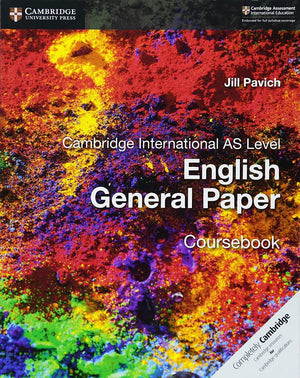 Cambridge International AS Level English General Paper Coursebook (Cambridge International Examinations),Used