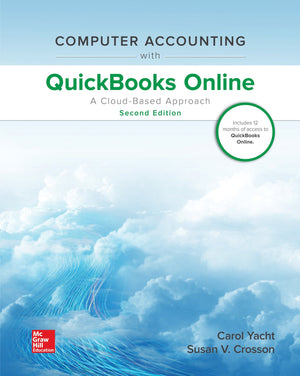 Computer Accounting with QuickBooks Online: A Cloud Based Approach,Used