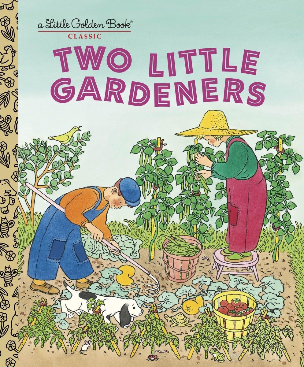 Two Little Gardeners (Little Golden Book),Used