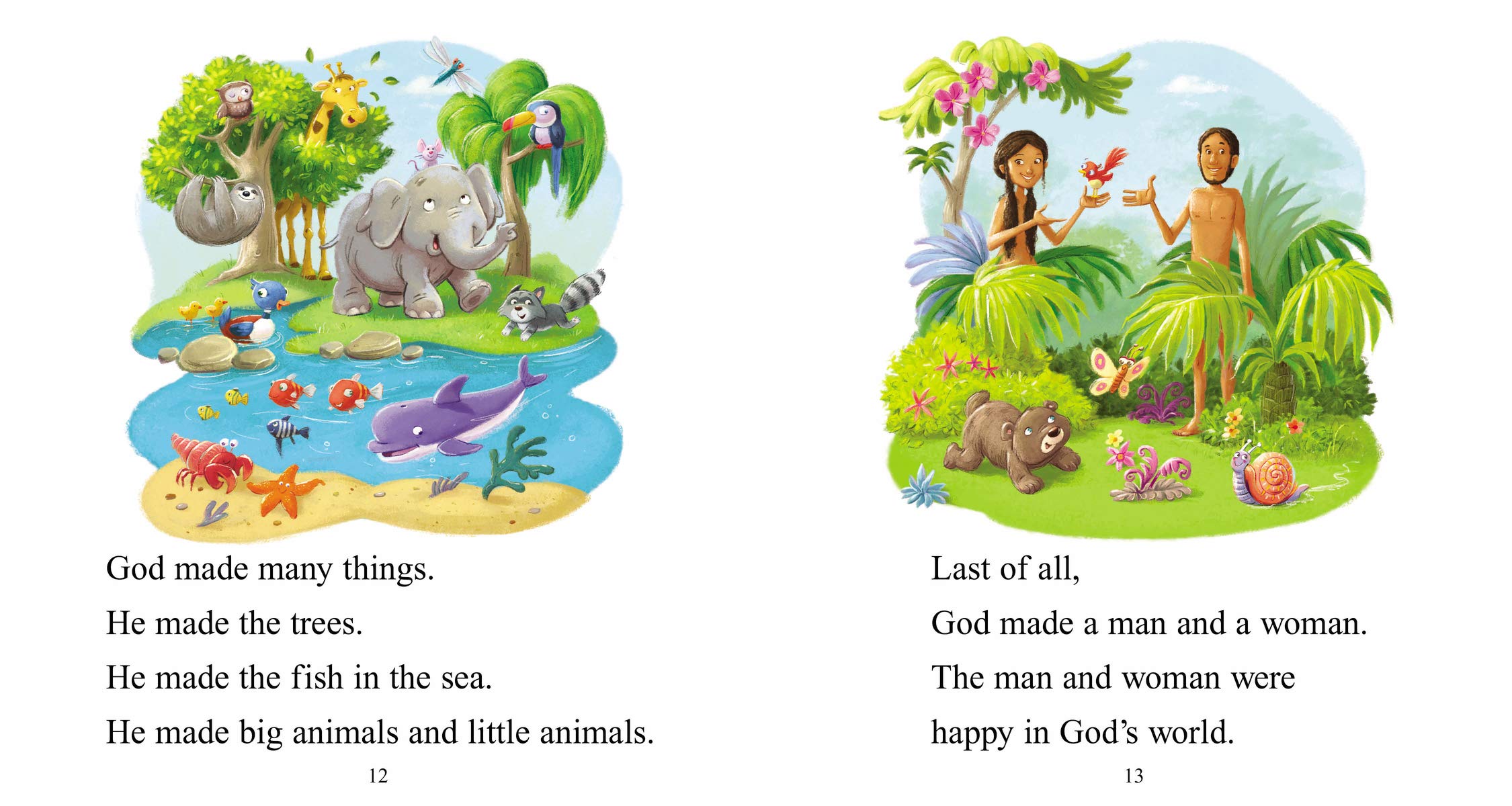 I Can Read My Illustrated Bible: For Beginning Readers, Level 1