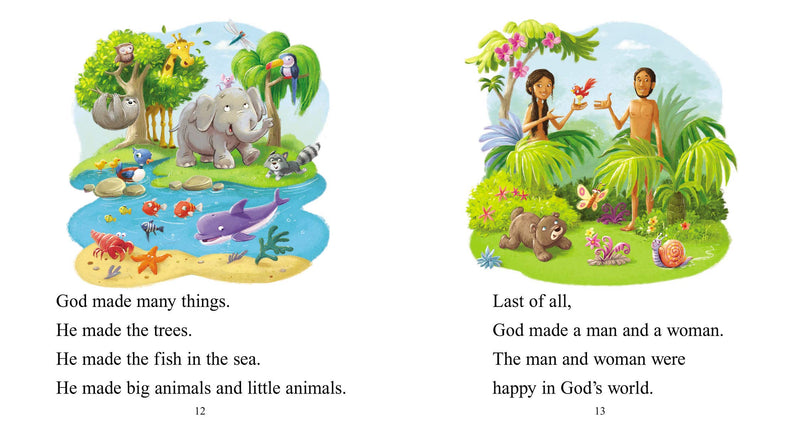 I Can Read My Illustrated Bible: For Beginning Readers, Level 1