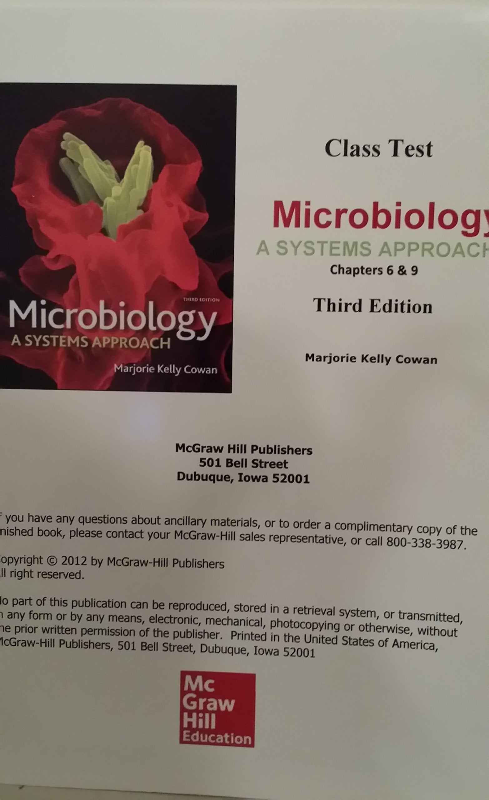 Microbiology: A Systems Approach,Used