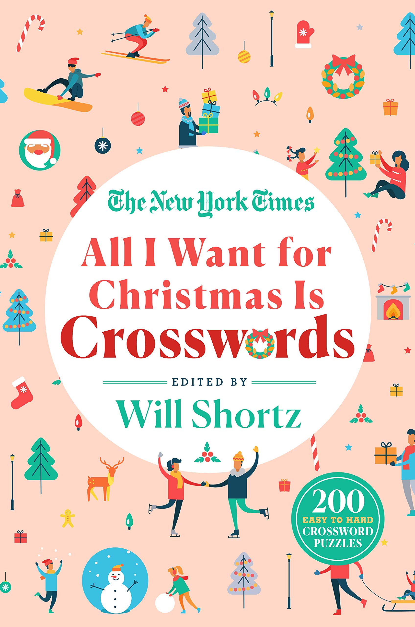 New York Times All I Want For Christmas Is Crosswords,Used