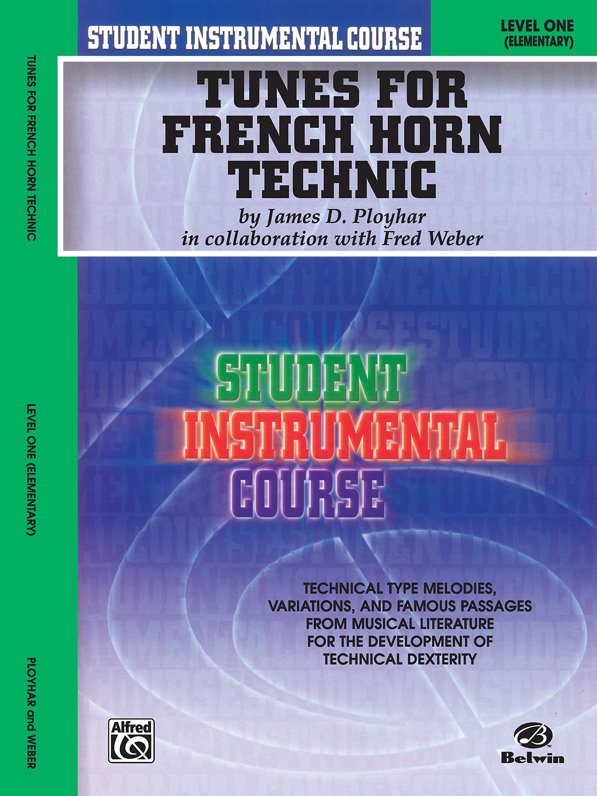 Student Instrumental Course Tunes for French Horn Technic: Level I,Used