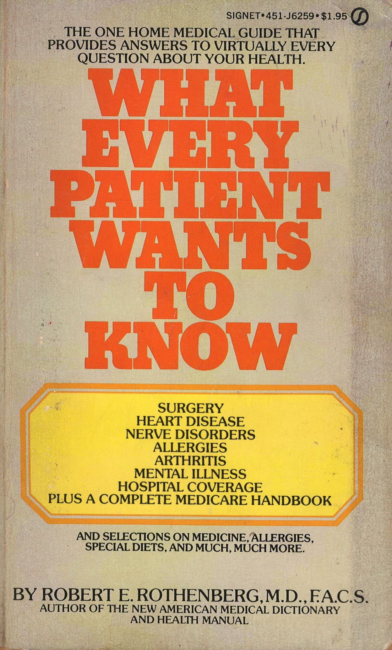 What Every Patient Wants to Know,Used