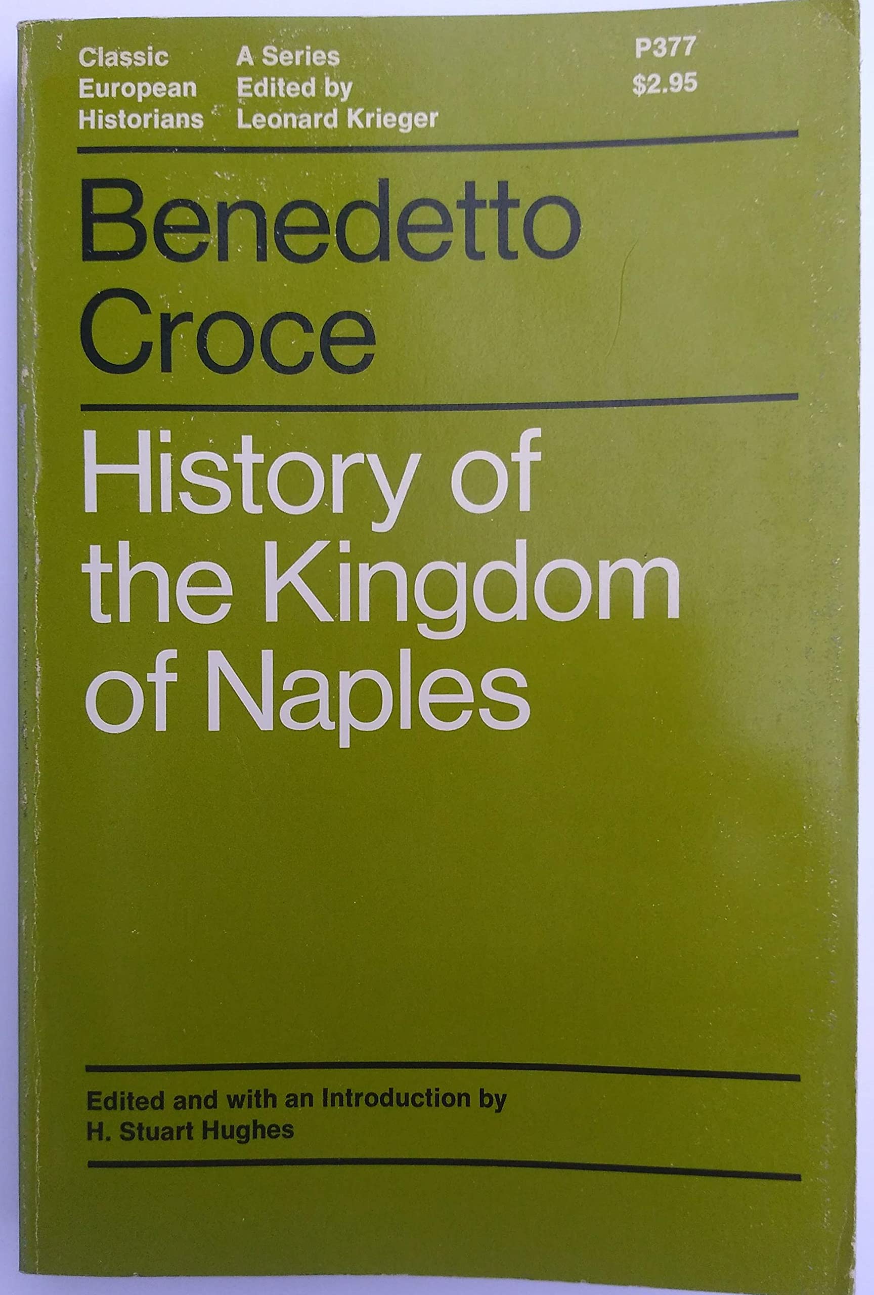 History of the Kingdom of Naples (Classic European Historians Series),Used